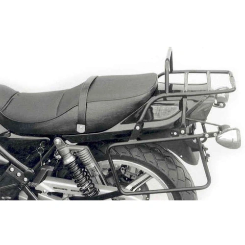 Complete carrier set (side case carrier and tubular luggage rack top case carrier) chrome for Kawasaki Zephyr 550 (1991-1999)