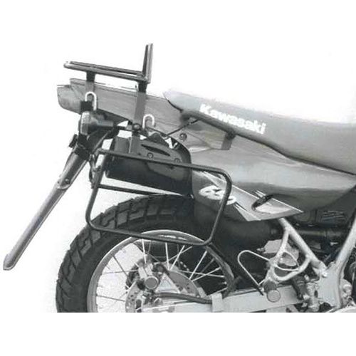 SIDECARRIER PERMANENT MOUNTED BLACK FOR KAWASAKI KLR 650 (1995-2003)