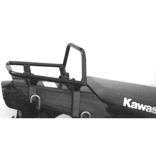 Tubular luggage rack Topcaseträger black for Kawasaki KLR 650 (1995-2003)