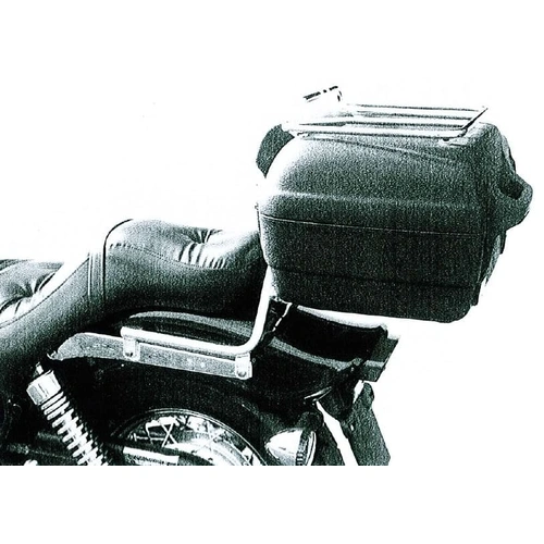 Tubular luggage rack Topcaseträger chrome for Kawasaki EN 500 (1996-2003)
