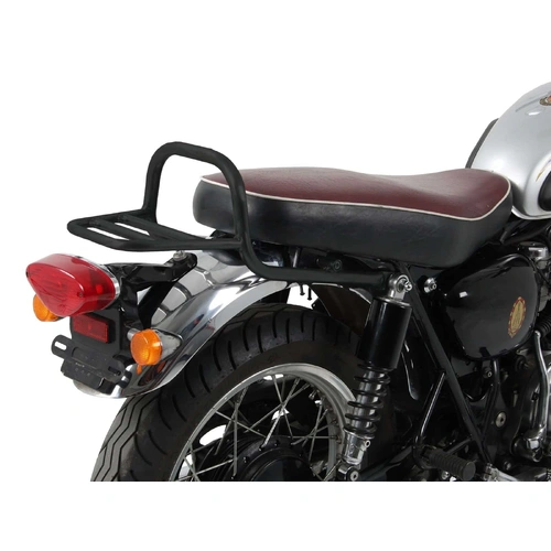 Tubular luggage rack black for Kawasaki W 650 (1999-2006)/W 800 (2011-2016)