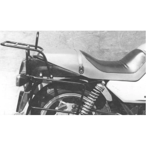 Complete carrier set (side case carrier and tubular luggage rack top case carrier) black for Suzuki GS 550 Katana (1980-1983)