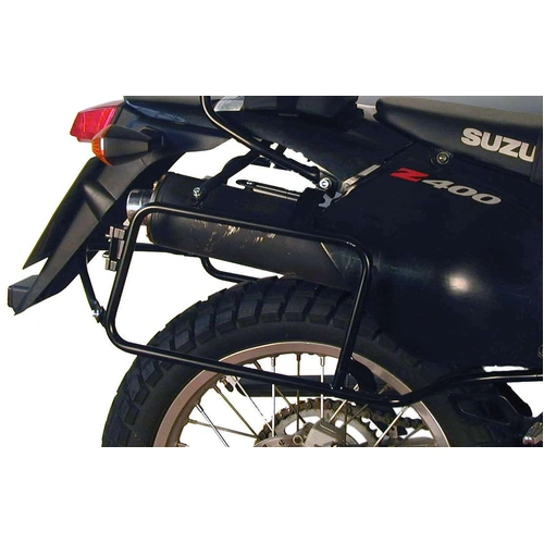 Side case carrier fixed black for Suzuki DR - Z 400/S (2000-2008)