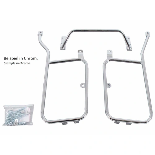 Side case carrier fixed black for Suzuki VL 800 Intruder LC Volusia (2001-2008) / C 800 Intruder / Black Edition (2005-2016)
