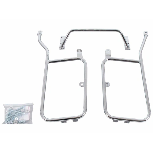 Side case carrier bolted chrome for Suzuki VL 800 Intruder LC Volusia (2009-2016)