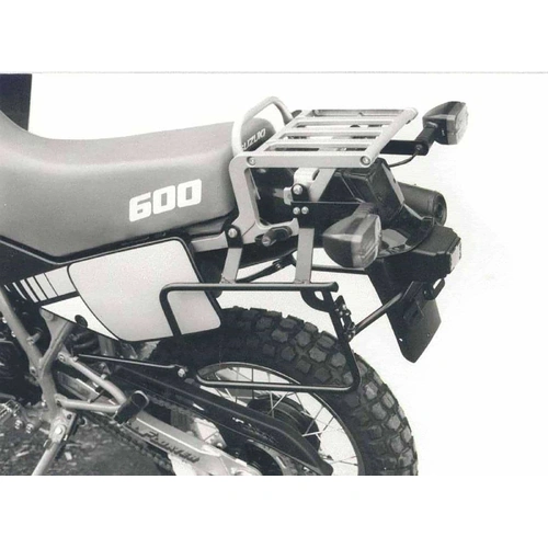 Side case carrier fixed black for Suzuki DR 600 S/DR 600 R (1986-1989)