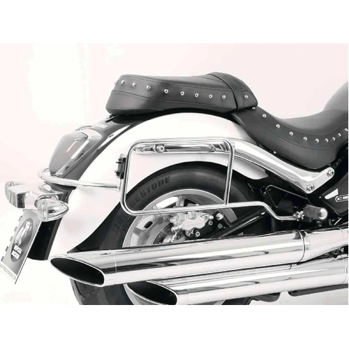 Side case carrier bolted chrome for Suzuki C 1800 (VL) R (2011-2013)
