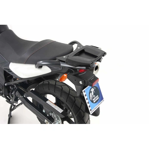 Alurack top case carrier black for Suzuki V-Strom 650 L2/XT ABS (2012-2016)