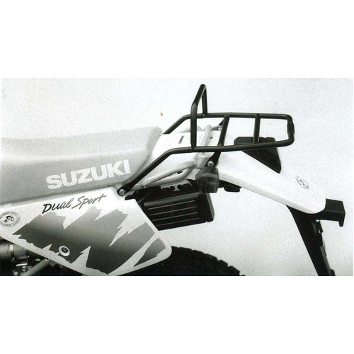 Tubular luggage rack Topcaseträger black for Suzuki DR 350 S/SH (1990-)