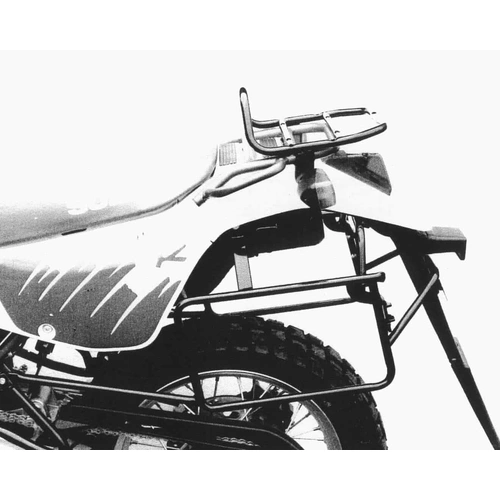 Tubular luggage rack Topcaseträger black for Suzuki DR 650 R (1992-1994)