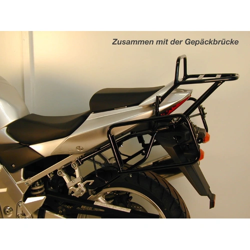 Side case carrier fixed black for Suzuki SV 1000/S (2003-2005)