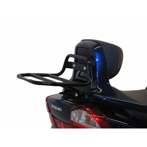 Tubular luggage rack Topcaseträger black for Suzuki AN 400 Burgman (2003-2005)