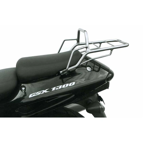 Tubular luggage rack Topcaseträger black for Suzuki GSX 1300 R Hayabusa (1999-2007)