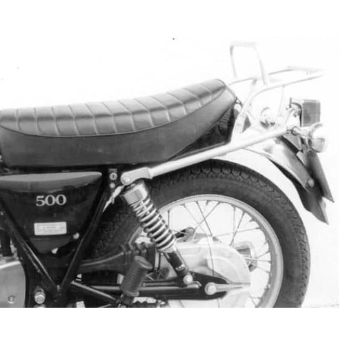 Tubular luggage rack Topcaseträger chrome for Yamaha SR 500 (1978-1998)