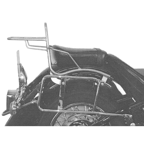 SIDECARRIER PERMANENT MOUNTED CHROME FOR YAMAHA XVS 1100 A DRAG STAR CLASSIC (2001-2007)