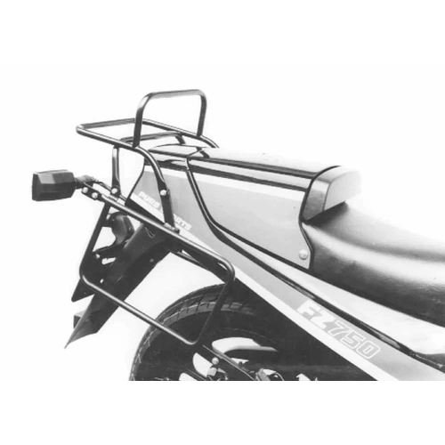 Complete carrier set (side case carrier and tubular luggage rack top case carrier) black for Yamaha FZ 750 (1984)
