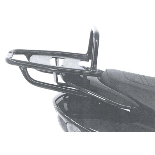 Tubular luggage rack Topcaseträger black for Yamaha Majesty YP 125 R (2001-2009)