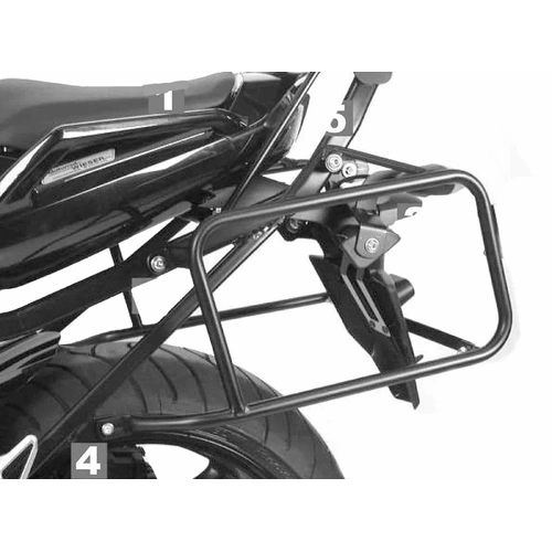 Side case carrier fixed black for Yamaha FZ 1 Fazer (2006-2015)
