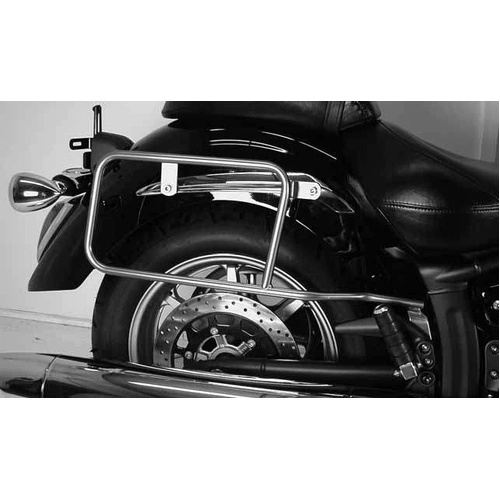 Side case carrier bolted chrome for Yamaha XVS 1300 Midnight Star (2007-2016)