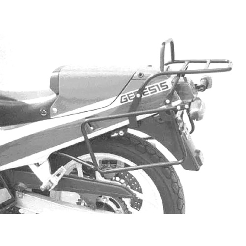COMPLETE CARRIER SET (SIDE- AND TOPCASE CARRIER) BLACK FOR YAMAHA FZ 750 GENESIS (1985-1994)
