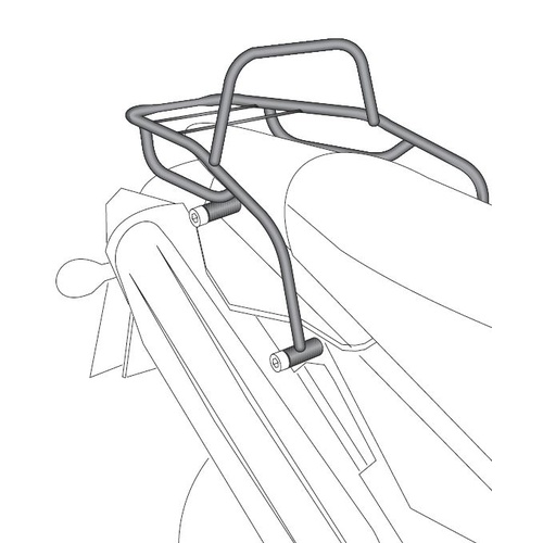 Rear rack Yamaha XT 660 R / X / up to 2006 