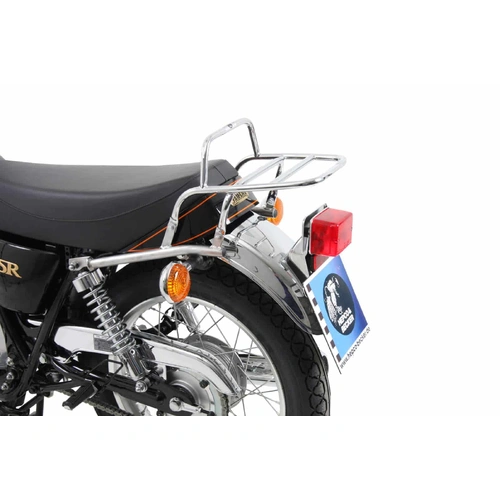 Tubular luggage rack Topcaseträger chrome for Yamaha SR 400 (2014-2016)