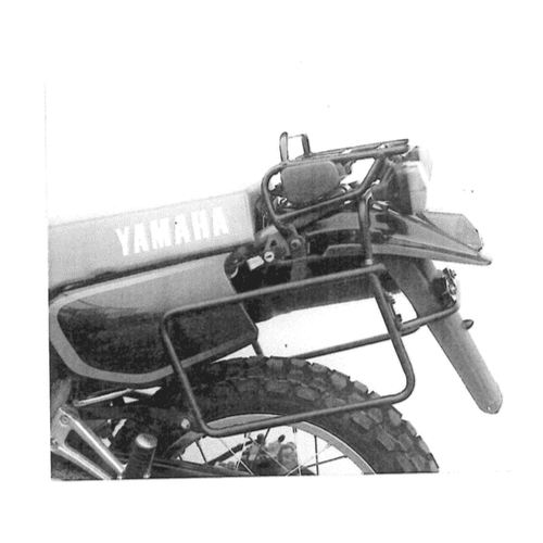 Side case carrier fixed black for Yamaha XT 600 (small tank)(1987-1989)