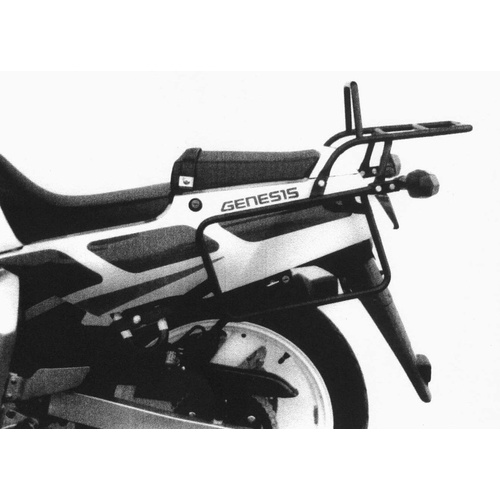 COMPLETE CARRIER SET (SIDE- AND TOPCASE CARRIER) BLACK FOR YAMAHA FZR 600 (1988-1990)