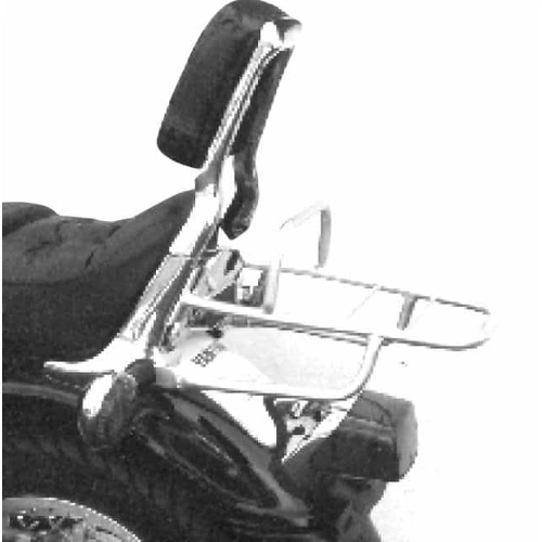 Tubular luggage rack Topcaseträger chrome for Yamaha XV 1100/750 (1992-1999)