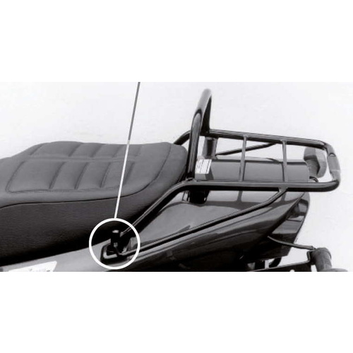 Rear rack Yamaha XJ 600 S / N Diversion / 1991 - 1995 
