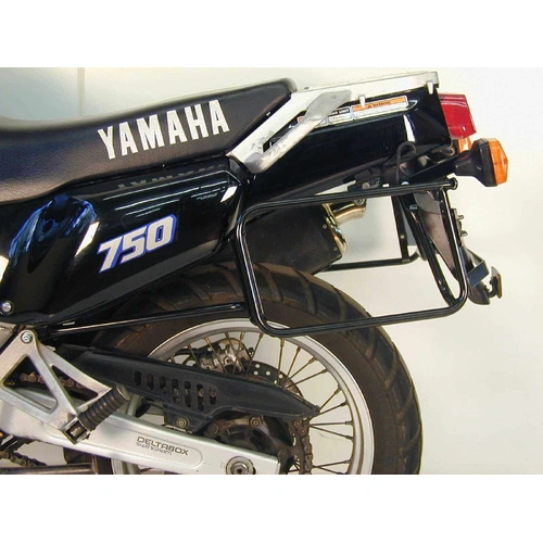 Side case carrier fixed for Sebring exhaust system black for Yamaha XTZ 750 Super Ténéré (1989-1997)