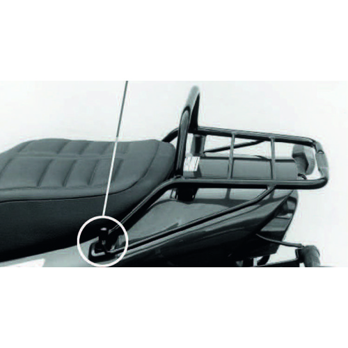 Rear rack Yamaha XJ 600 S / N Diversion / 1996 on 