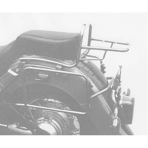 Tubular luggage rack Topcaseträger chrome for Yamaha XVS 650 Drag Star Classic (1998-2007)