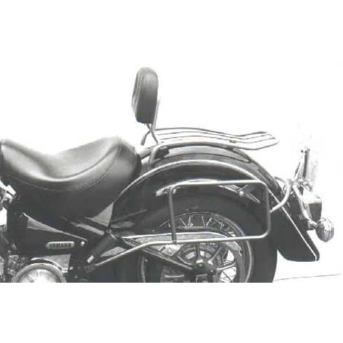 Side case carrier bolted chrome for Yamaha XV 1600 Wild Star (1994-2004)