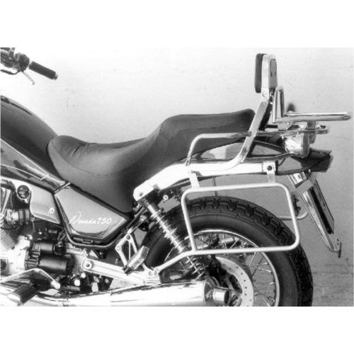SIDECARRIER PERMANENT MOUNTED CHROME FOR MOTO GUZZI NEVADA 750/CLUB (1989-1999)
