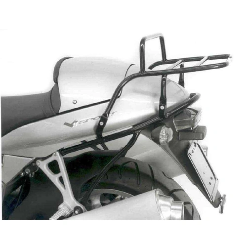 Tubular luggage rack Topcaseträger black for Moto Guzzi V11 Sport (2001-) V11 Sport Naked (2004-2005) V11 Le Mans (2002-2005)