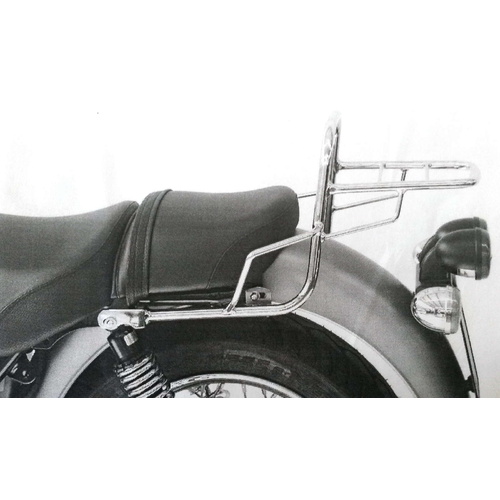 TOPCASE CARRIER TUBE-TYPE CHROME FOR MOTO GUZZI CALIFORNIA STONE (2001-2005)