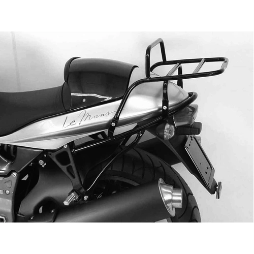 Tubular luggage rack Topcaseträger black for Moto Guzzi V11 Sport (1999-2006) V11 Sport Naked (2004-2005) V11 Le Mans (2002-2005)