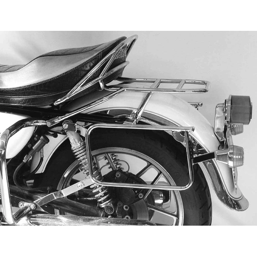 Side case carrier bolted chrome for Moto Guzzi California 1000 II (1982-1988)