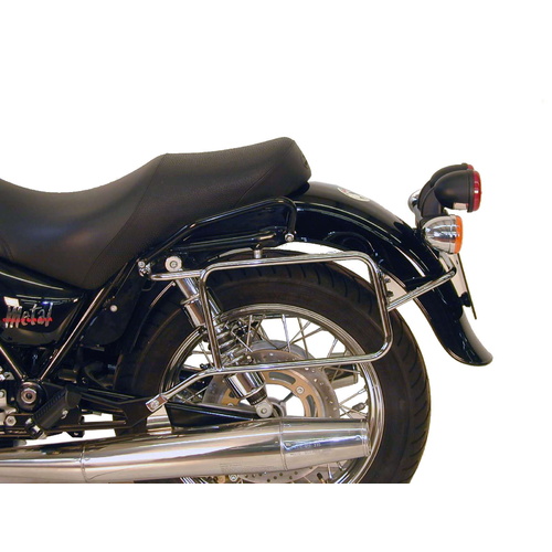 SIDECARRIER PERMANENT MOUNTED CHROME FOR MOTO GUZZI CALIFORNIA METAL (2001-2003)