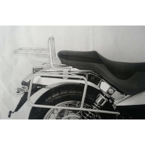 TOPCASE CARRIER TUBE-TYPE CHROME FOR MOTO GUZZI NEVADA CLASSIC V 750 IE/NEVADA AQUILA (2004-2015)