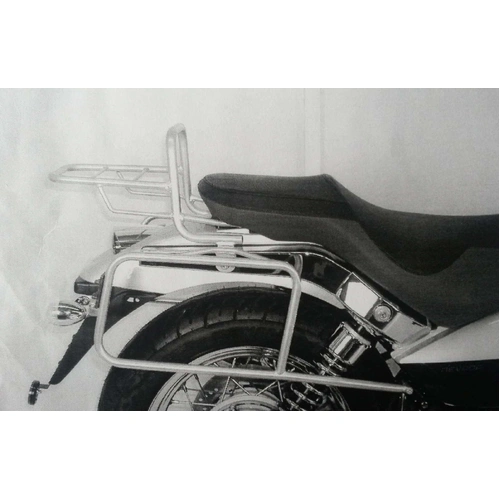 Tubular luggage rack Topcaseträger chrome for Moto Guzzi Nevada Classic V 750 ie/Nevada Aquila (2004-2015)