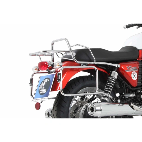 Tubular luggage rack Topcaseträger chrome for Moto Guzzi V 7 Classic/Café Classic/Special (2008-2014)