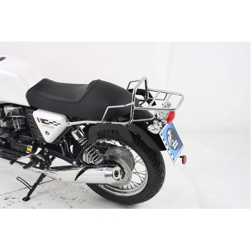 Tubular luggage rack Topcaseträger chrome for Moto Guzzi V 7 II (2015-2016)