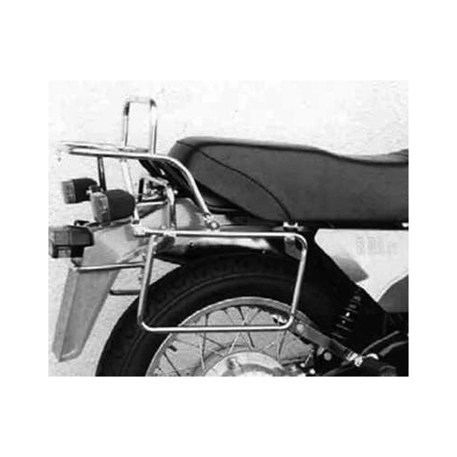 COMPLETE CARRIER SET (SIDE- AND TOPCASE CARRIER) BLACK FOR BMW R 80 ST (1982-1984)