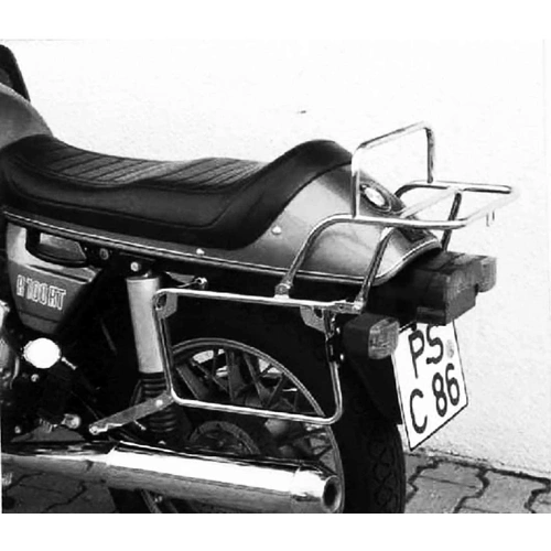 Complete carrier set (side case carrier and tubular luggage rack top case carrier) chrome for BMW R 80 RT (1981-1985)/R 100 RT (1978-1985)/R 100 RS