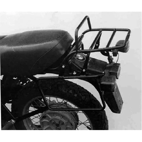 Complete carrier set (side case carrier and tubular luggage rack top case carrier) black for BMW R 65 G/S (1987-1992)/R 80 G/S (1980-1987) (for 2 in 2