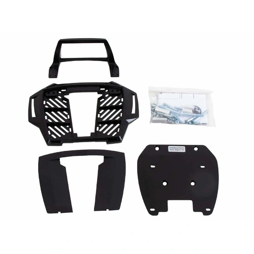 Alurack top case carrier black for BMW F 650 GS Twin (2008-2011)/F 700 GS (2012-2017)