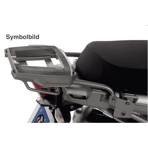 Alurack top case carrier black for combination without original luggage rack for BMW R 1200 GS (2008-2012)
