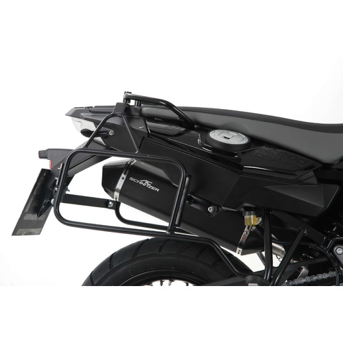 SIDECARRIER PERMANENT MOUNTED - BLACK – FOR BMW F 650 GS TWIN (2008-2011)/F 700 GS (2012-2017)/F 800 GS (2008-2016)